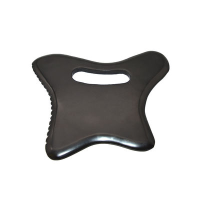 Masajista corporal con 2024 Piedra Bian Negra de tamaño grande Piedra Gua Sha y tamaño del producto 165 * 140 * 50 mm