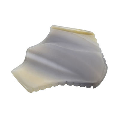 9.2*5.7*0.35 Agate Gua Sha Herramientas de piedra para el masaje facial Rosa Negro Gris Blanco Gris Masajista Facial Salud