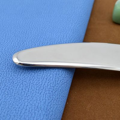 OEM ODM Aceptado de acero inoxidable Gua Sha Guasha Herramientas de masaje IAS TM Tabla 95 * 46 * 3mm