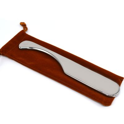 Función del masajeador corporal Acero inoxidable 304 Gua sha raspado Herramienta de masaje de metal Guasha Tableros SPA Tableros Herramienta de salud corporal