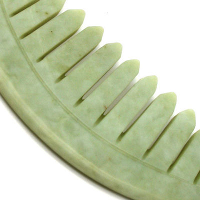 Masajista facial 2019 Gua Sha Xiuyan Jade raspado de masaje peine con el cabello para regular la función regular el cuerpo