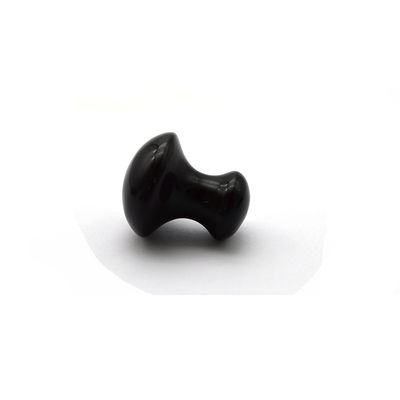 2024 Natural Negro Obsidiano Hongo Guasha Belleza Masaje Gua Sha Piedra Para Cara Modo Cuerpo No ABK-59