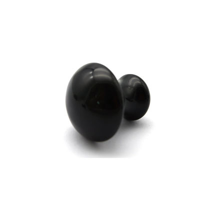 2024 Natural Negro Obsidiano Hongo Guasha Belleza Masaje Gua Sha Piedra Para Cara Modo Cuerpo No ABK-59