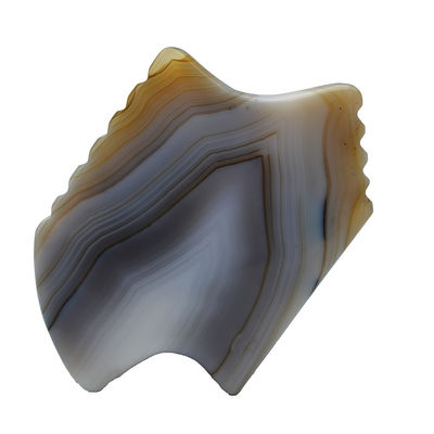 Elimina directamente las arrugas con Agata Gris Guasha Rosa Cuarzo Gua Sha Herramientas de raspado Masaje Obsidiano Gua Sha Piedra