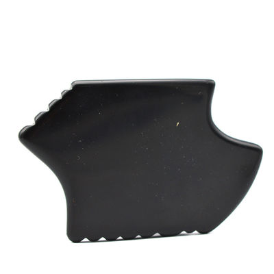 Elimina directamente las arrugas con Agata Gris Guasha Rosa Cuarzo Gua Sha Herramientas de raspado Masaje Obsidiano Gua Sha Piedra