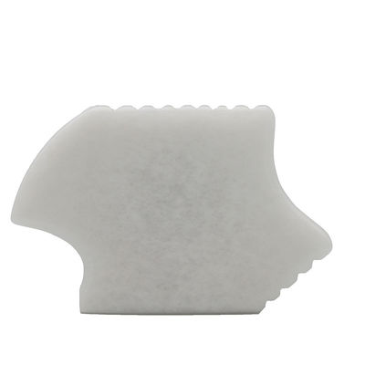 Elimina directamente las arrugas con Agata Gris Guasha Rosa Cuarzo Gua Sha Herramientas de raspado Masaje Obsidiano Gua Sha Piedra