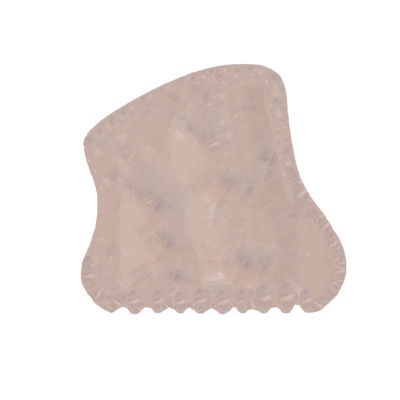 Modo de herramienta de raspado facial de piedra natural de Bian No abk-204 Marca privada Gua Sha Jade Therapy Herramientas de masaje facial