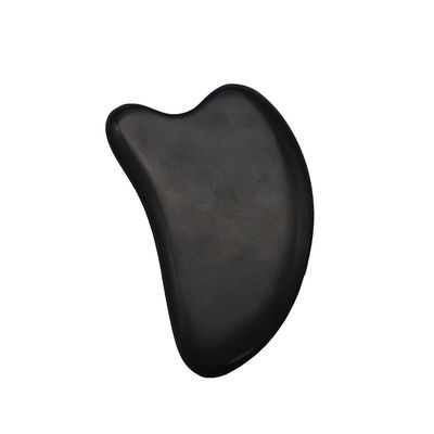 Masajeador Facial Herramientas de belleza Piedra Bian Negro Gua Sha Tabla para Equipos de belleza natural