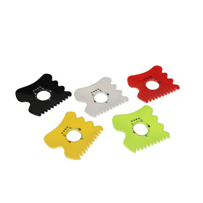 Conjunto chino de Gua Sha para masajes faciales de cinco elementos de tablero cerámico de Guasha de 14 * 12,5 cm aceptable