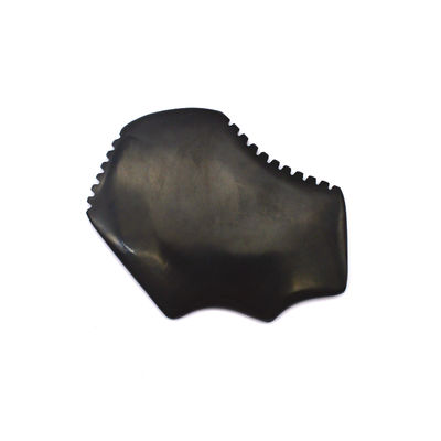 2024 Piedra Bian Negra Gua Sha Piedra Masaje Guasha Herramienta facial para masajeador corporal para relajación y cuidado de la piel