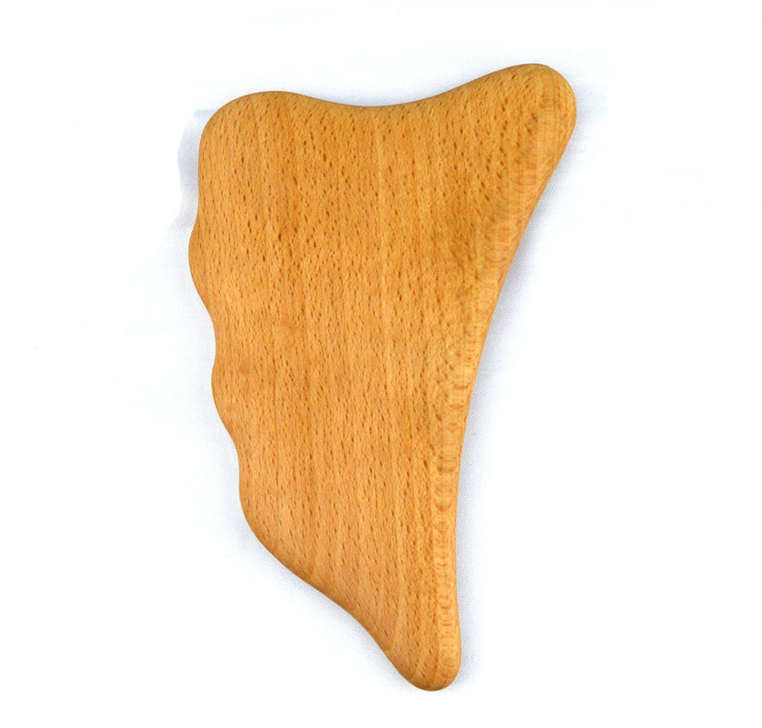 Logotipo personalizado Masajista de Gua Sha de madera Herramienta de masaje corporal para el cuidado personal de la piel Spa Estiramiento facial belleza
