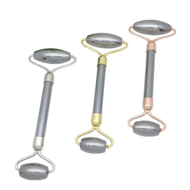 Estética facial Terahertz Roller Guasha Masajista para masaje facial Gua Sha Relajar Tratamiento de cuidado de la piel Herramienta de belleza antiarrugas