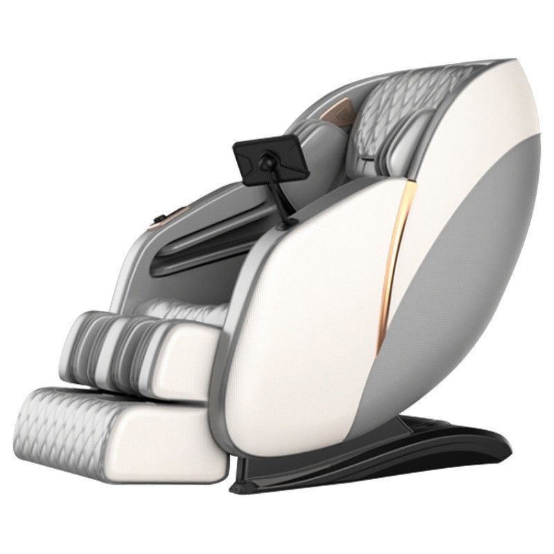Silla de masaje eléctrico inteligente para todo el cuerpo Masajista automático 4D multifunción Cuidado de la salud del hogar Negro