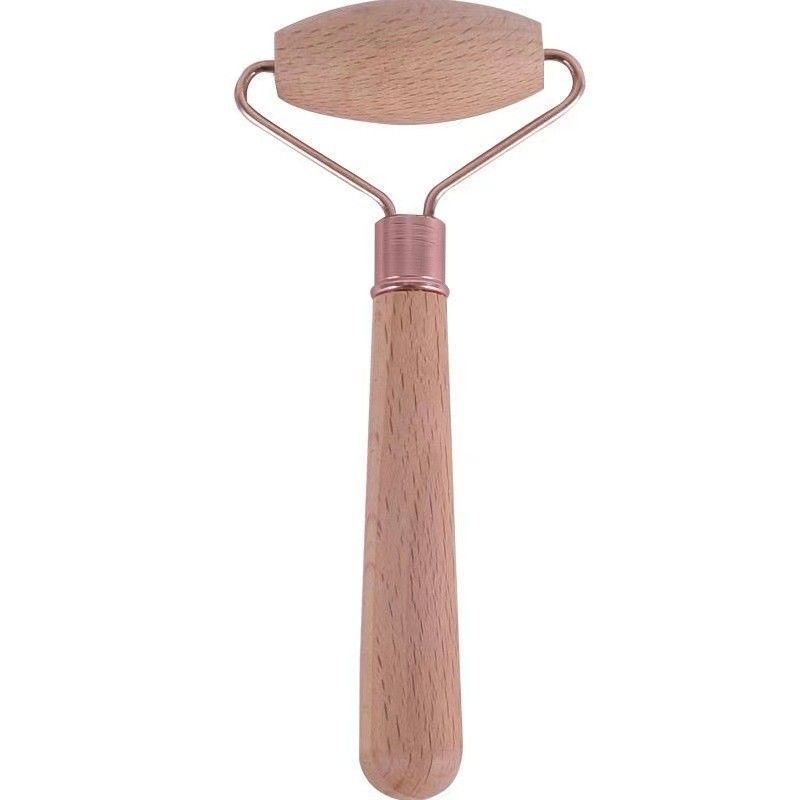 Roller facial de madera Guasha Masajeador facial para el cuidado de la piel Salud Gua Sha Masaje Herramienta de belleza Relajar Productos de moda belleza