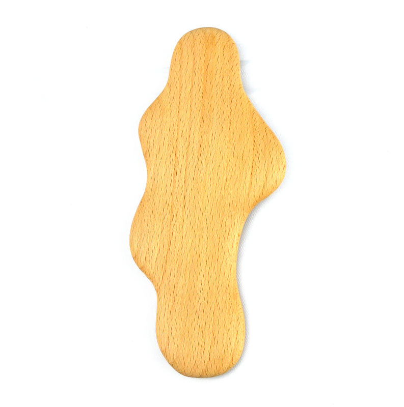 2024 Producto popular Facial Guasha Herramientas de masaje de madera Gua Sha Masaje facial Productos de masaje de madera marrón para masaje muscular