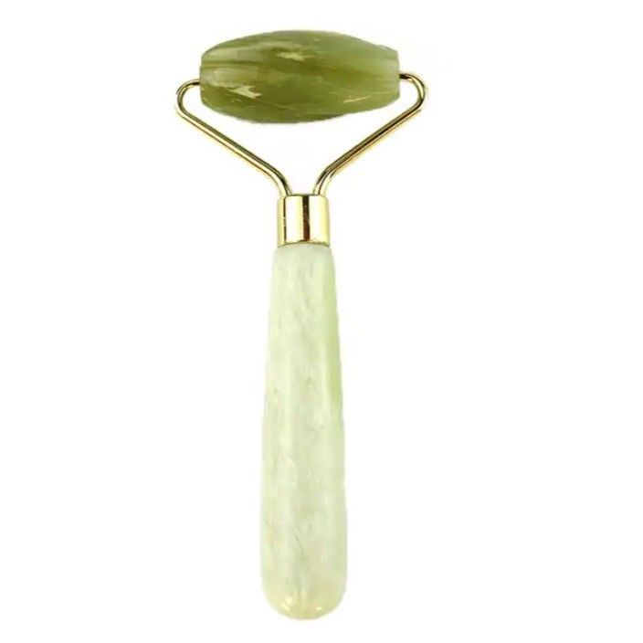 2024 Tendencia de cuidado de la piel facial natural Xiuyan Jade Guasha Facial Roller Facial Mini Masajista Gua Sha Herramientas de belleza para Spa