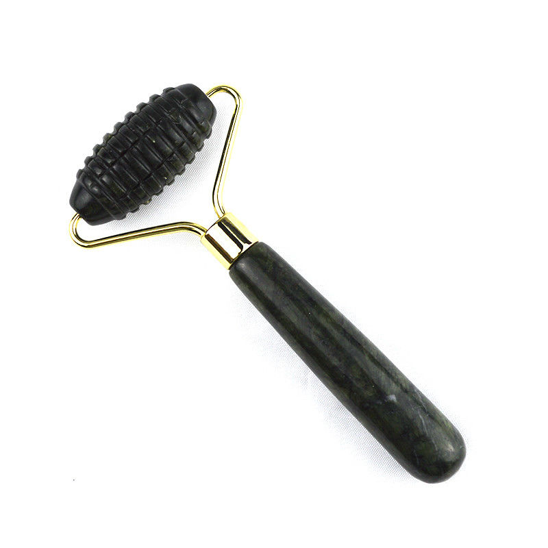Función de masaje muscular Tendencia de 2024 Llegadas Naturales Xiuyan Green Jade Roller Guasha Herramientas para masaje facial y ocular