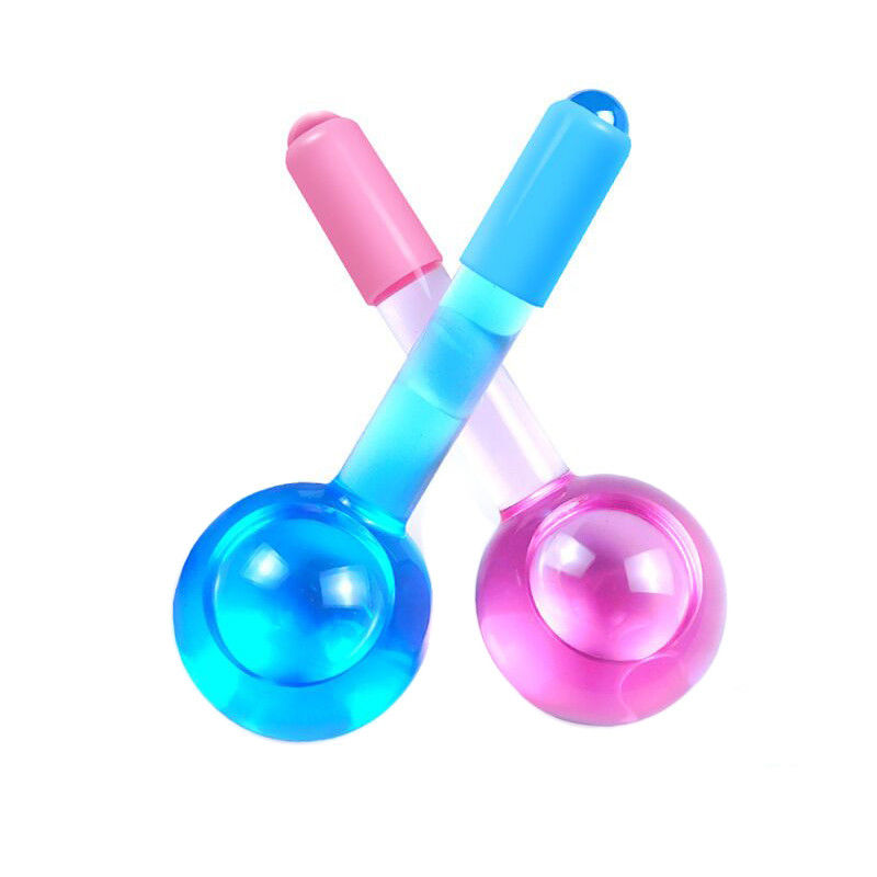 Masaje facial Globo de enfriamiento Borosilicato Globo de hielo de vidrio para tratamientos faciales Roller Ball Spa Face Lift Beauty Cuidado de la piel