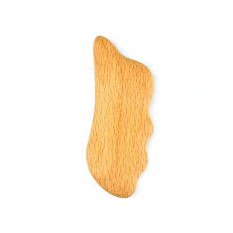 Gua Sha de madera cuerpo cuello hombros herramienta de masaje de piernas 18.5cm*8.5cm*2cm para el cuidado de la salud personal