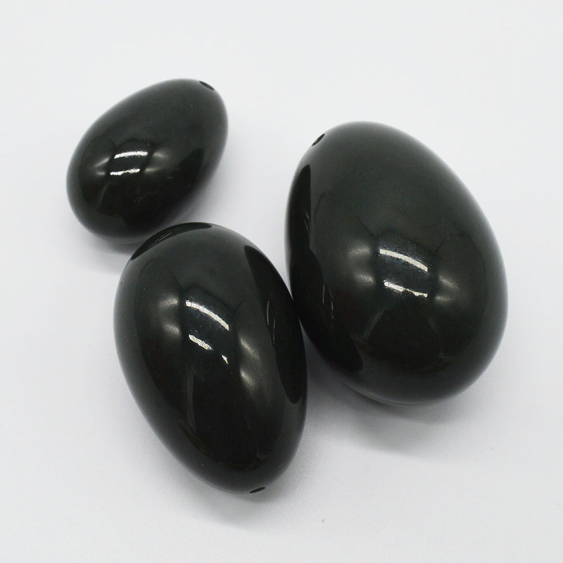 Huevos de Yoni de Nefrita Pulida Jade La adición perfecta a su práctica de Yoni a precios de piedra natural