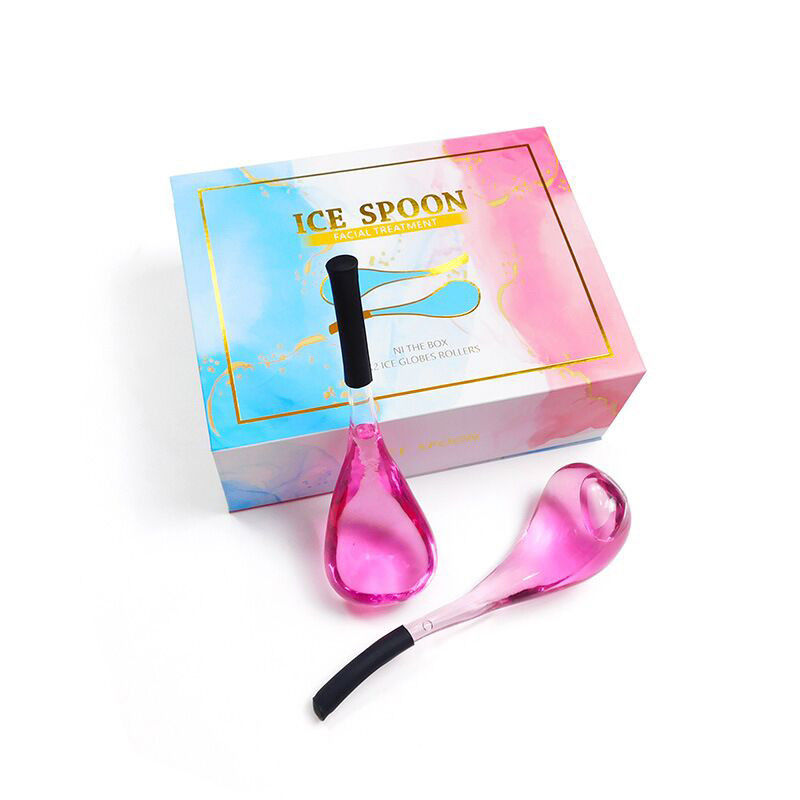 Función de masaje Globos de hielo Herramientas para el cuidado de la piel facial para mujeres Cosméticos Cryo Bastones para niñas Mujeres Refrigeración Globos de Spa Roller Frío