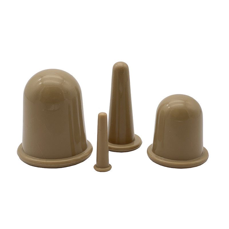 OEM/ODM Aceptado 4 piezas de silicona para el tratamiento de la terapia de ventosas del rostro