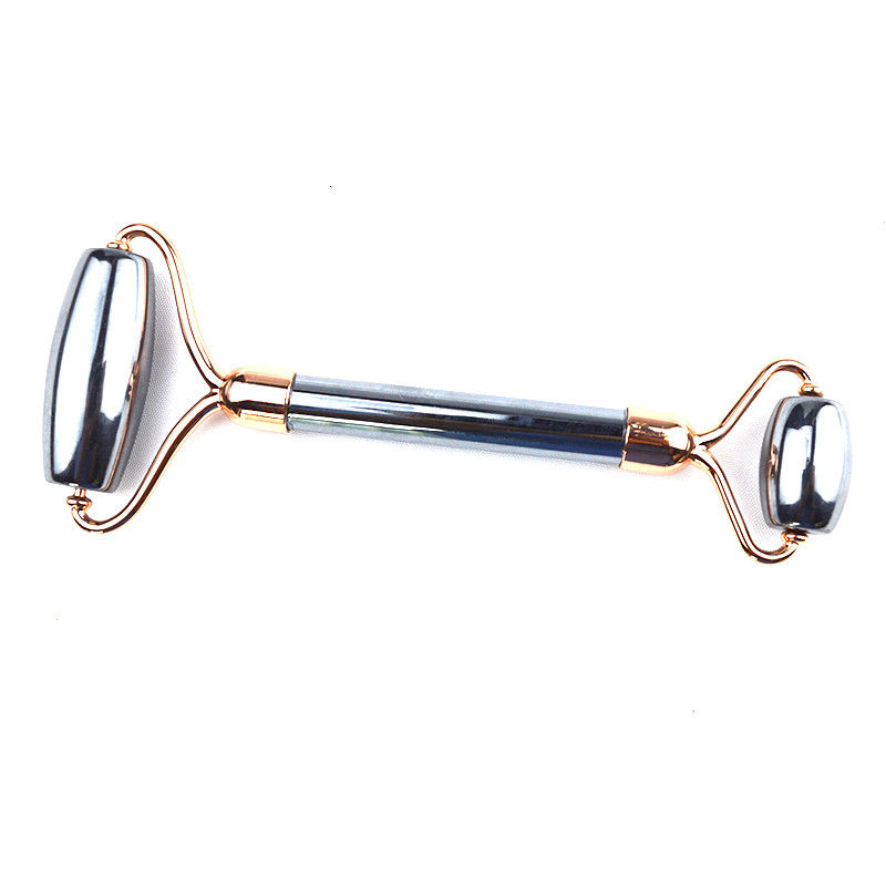 2024 Terahertz Roller de Jade Masajista Guasha Masaje Facial Cuello Ojo Masaje Gua Sha Piel Púrpura Herramientas de belleza para masaje muscular