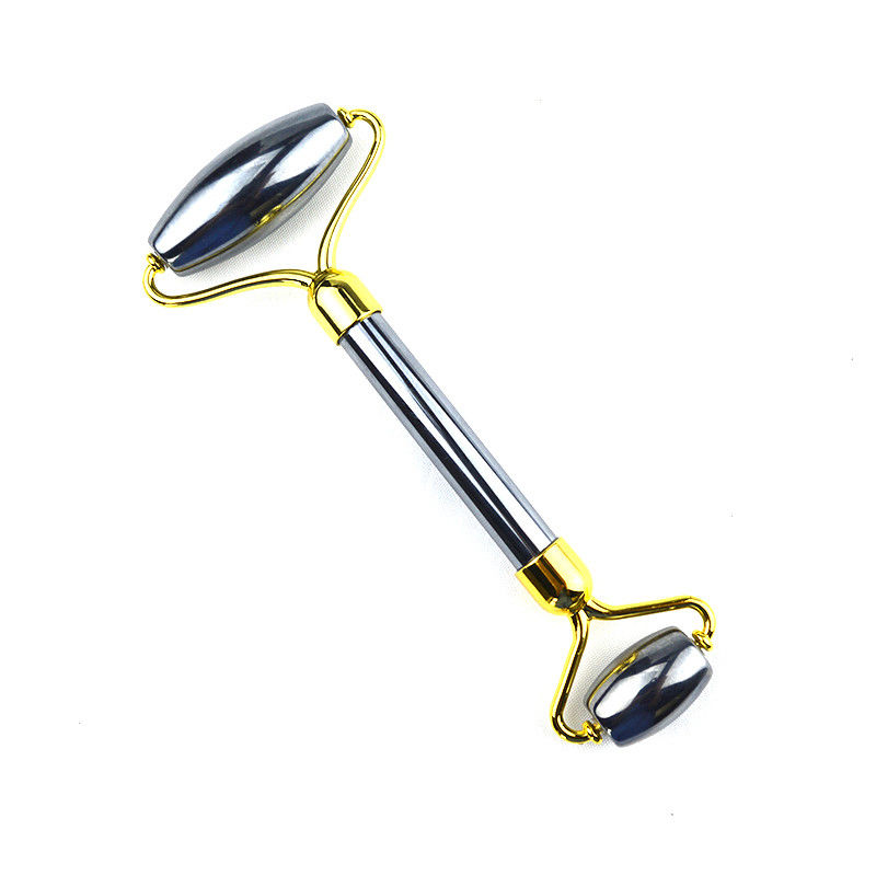 Gray Terahertz Facial Roller Guasha Anti Envejecimiento Para Masaje Facial Ojo Gua Sha Facial Beauty Terahertz Piedra Masajeador Facial