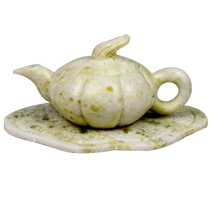 2024 Xiuyu Jade Teapot Un conjunto de jade natural para el regalo de negocios técnica pulida