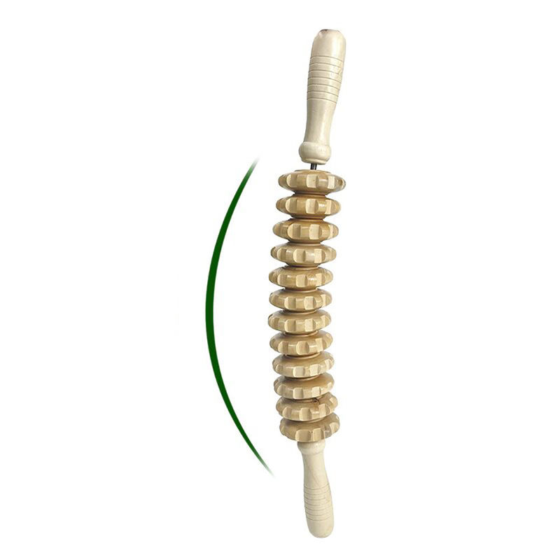 L 44cm Anti-celulite herramientas de masaje con rodillos para relajación muscular y alivio del dolor