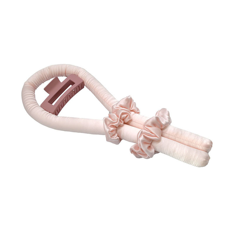Curler de pelo de seda con cinta de rizado para el rizado 100% de seda de morera pura y logotipo aceptable