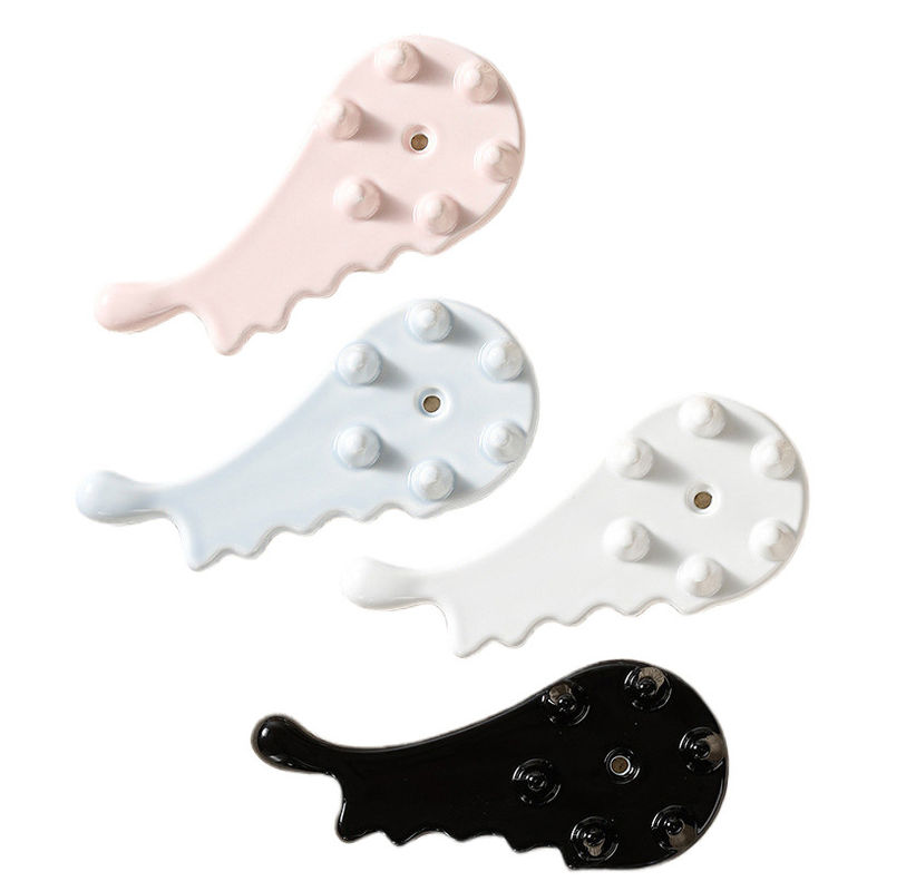 Logotipo de los músculos del cuerpo Logotipo personalizado disponible en la cueva Sha Stone para masajes de cuello y belleza
