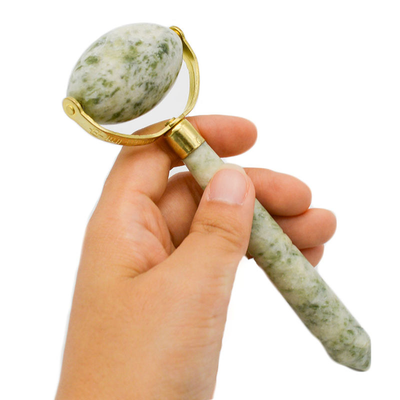2024 100% natural Xiuyan Jade Omni Gua Sha Roller de Masaje Guasha Roller de Cuerpo Salud y Belleza Masaje Función Función Masaje