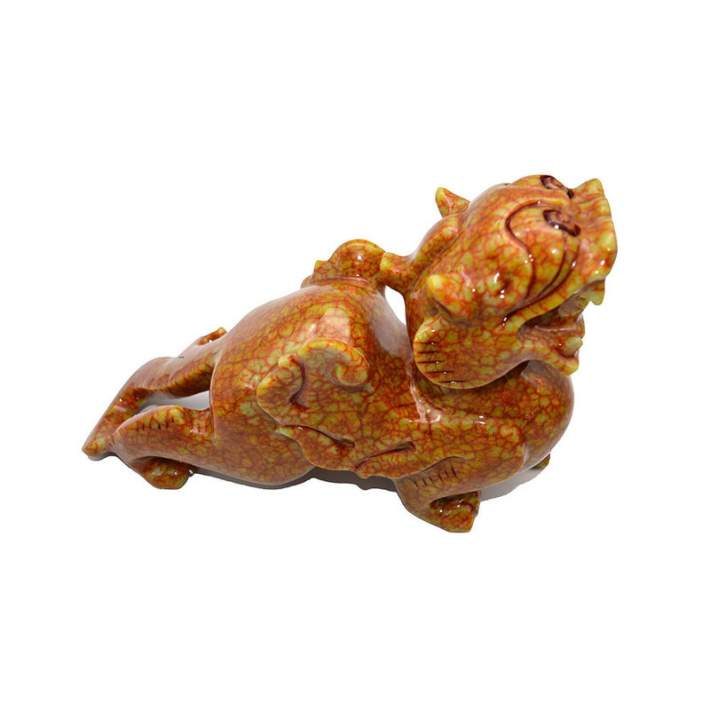Pixiu de talla de jade natural de forma personalizada para el Feng Shui de la oficina a un precio asequible