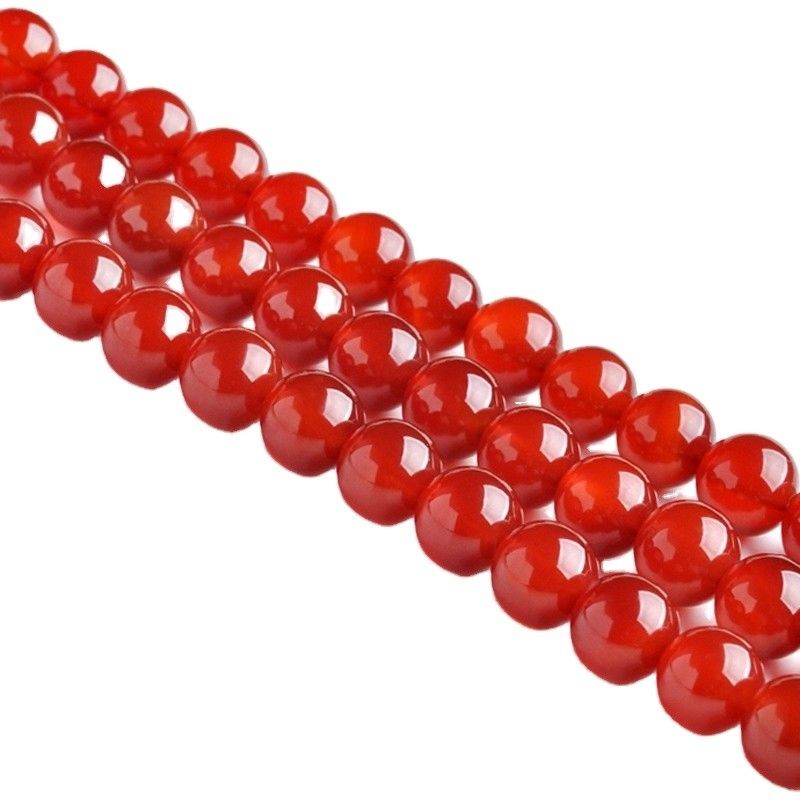 Característica regional 4mm/6mm/8mm/10mm/12mm Perlas de jade talladas redondas de piedras preciosas para la fabricación de joyas