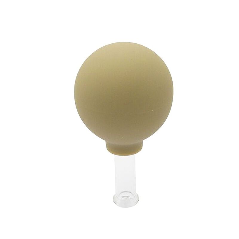 96 mm de altura máquina de ventosas de vidrio tradicional china terapia de masaje de vacío para la terapia de cara segura y eficaz