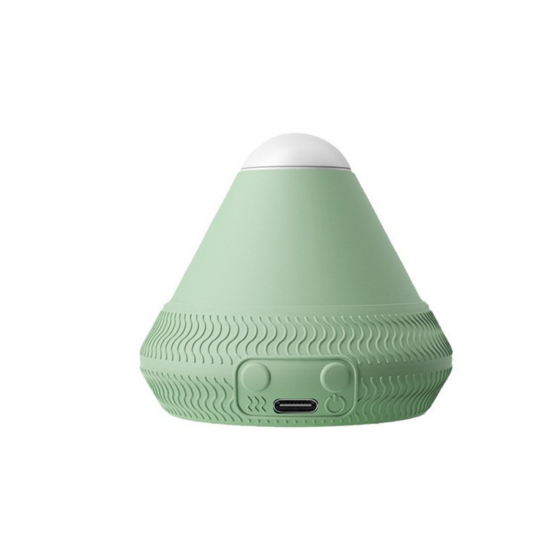 Temperatura ajustable Fascia bola de masaje de adsorción eléctrica herramienta de masaje de silicona para el cuerpo masajeador de compresión caliente