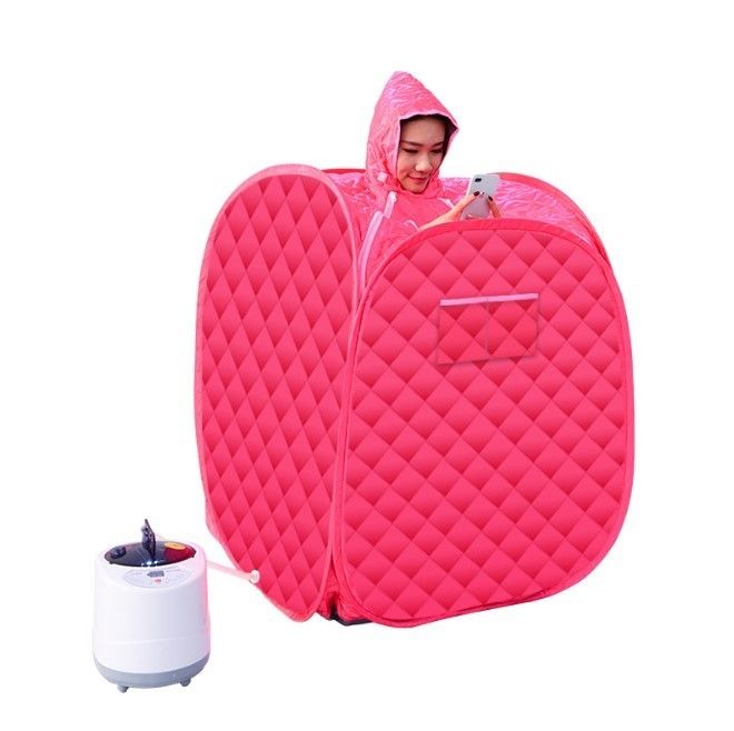 Belleza y relajación en el hogar Mini sauna de vapor personal portátil con generador de vapor de sauna eléctrica