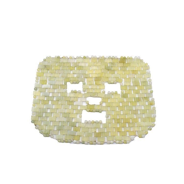 Masajeador facial natural antienvejecimiento Xiuyan Jade Ojo máscara de piedra de jade Jade máscara facial Jade máscaras para dormir herramienta de cuidado de la piel facial