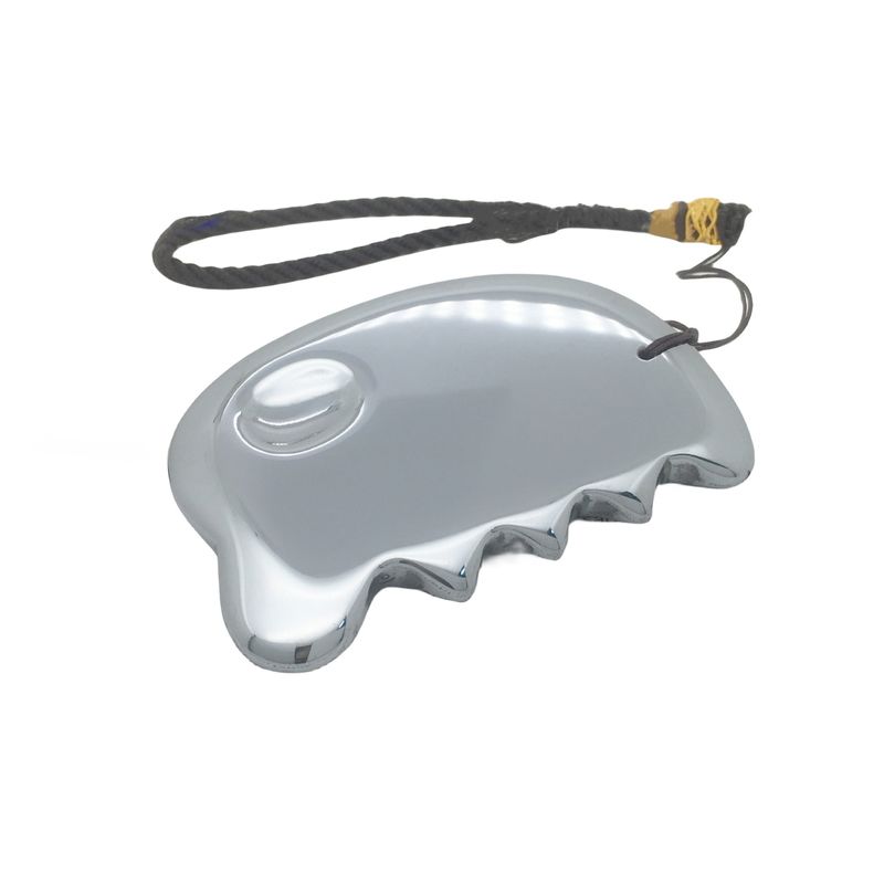 Masajeador facial Terahertz Raspador corporal Herramienta de masaje SPA Gua sha Tabla de terapia física Tera Hertz Piedra GuaSha Raspador