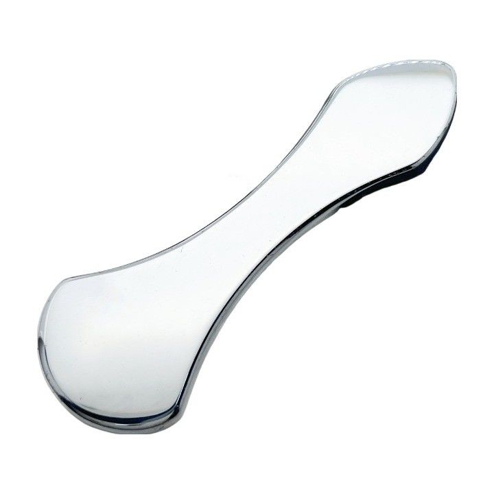 Logotipo personalizado disponibled Terahertz Gua Sha Jade Masajeador facial antienvejecimiento para aliviar las arrugas y relajar los músculos