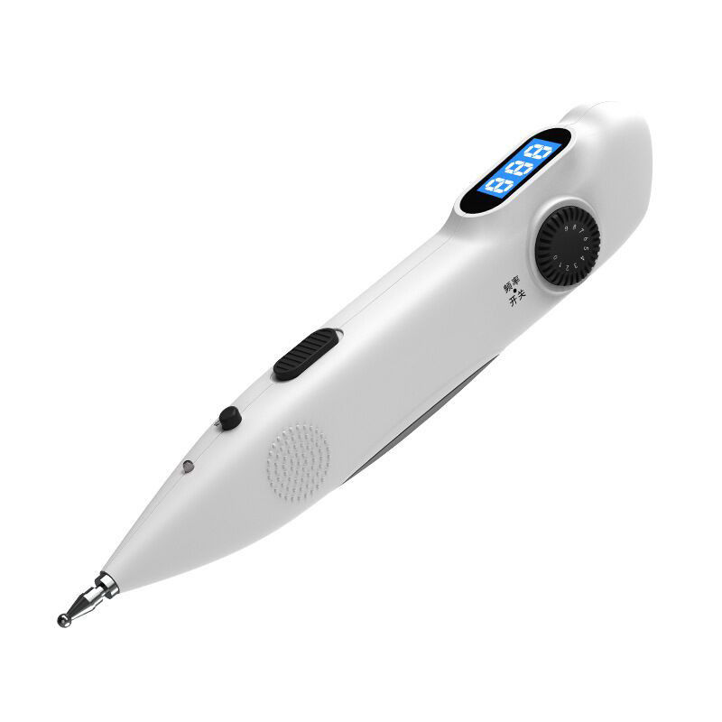 Punto de acupuntura eléctrico de energía meridiana Detector de búsqueda para cuidado personal de la salud terapia de masaje pluma dispositivo eléctrico