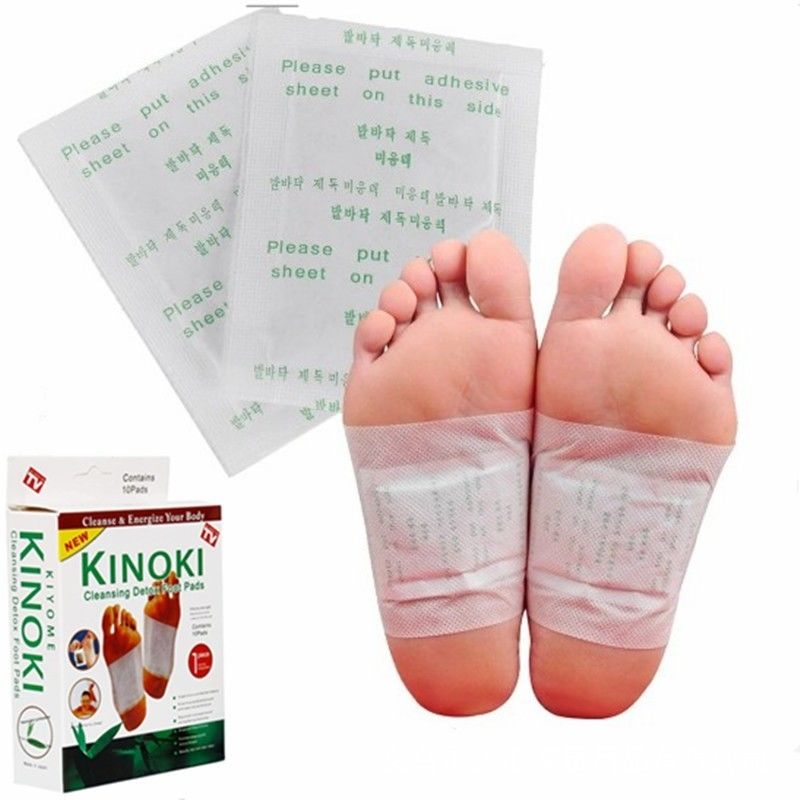 Función de masaje 10 almohadillas herbales Detox Parches para los pies para aliviar el estrés y el sueño profundo Rehabilitación de la terapia de suministros