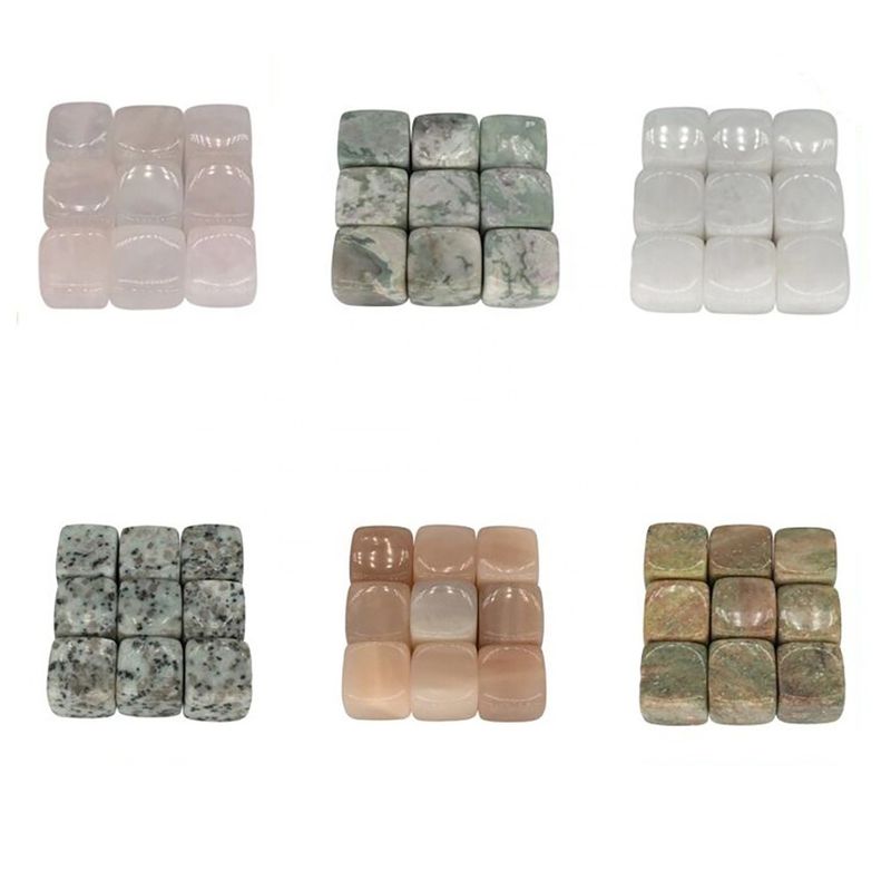 Conjunto de regalos de piedra de whisky hecho de jade perfecto para hombres y mujeres que quieren mejorar su experiencia de beber
