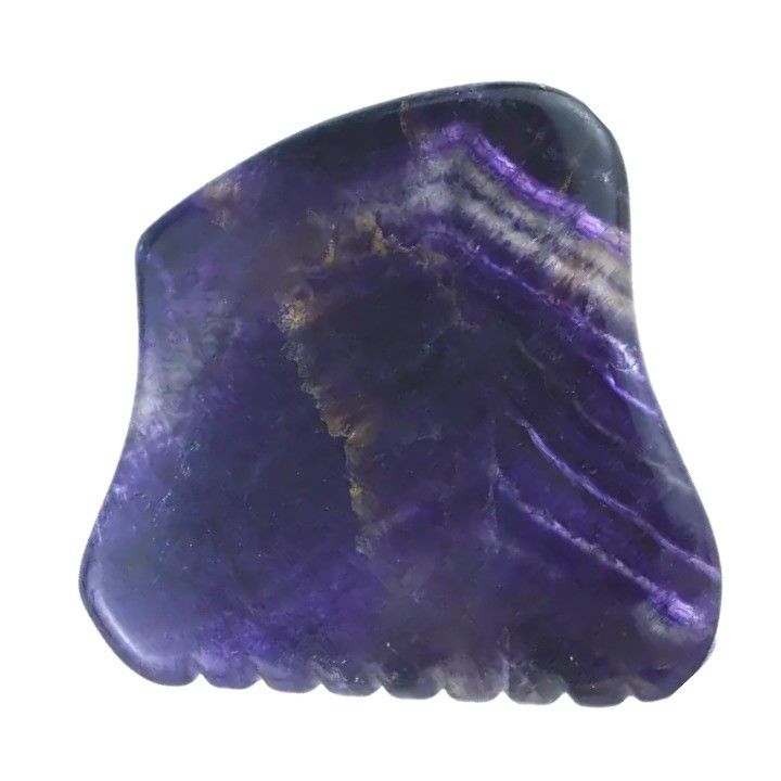 Masajista corporal Productos de tendencia 2024 Llegadas Fabricantes Color Fluorito Guasha Tabla Masaje facial Jade Gua Sha Herramienta