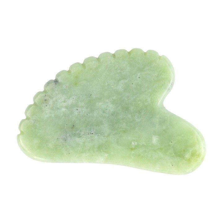 Experimenta los beneficios del masaje de cuerpo completo con la herramienta natural de raspado de piedras y la marca privada Xiuyan Jade Green Guasha