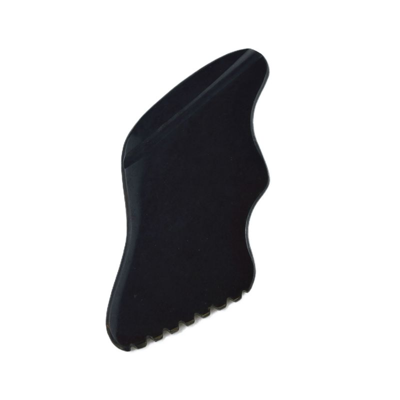 Herramienta de masaje corporal Nefrita natural heitiana Jade Gua Sha para el cuidado personal de la piel Estiramiento facial Salon de belleza