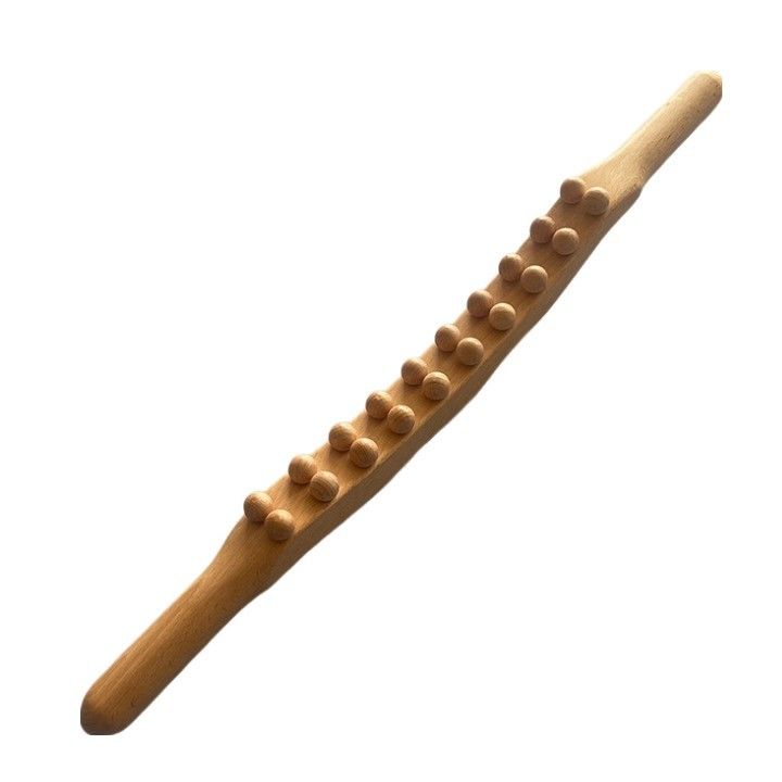 Equipo de masaje corporal Gua Sha de madera Bastón de masaje cara y cuerpo dragado Meridiano músculo fascia relaja herramienta de fisioterapia