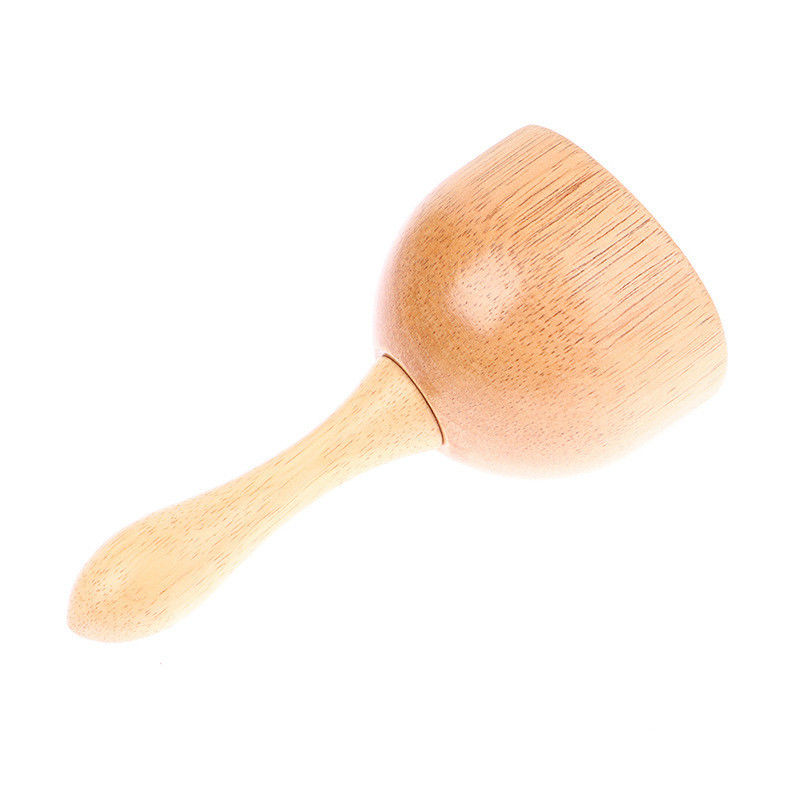 Herramienta de masaje corporal portátil Copa de Gua Sha de madera para madera natural Guasha Masajista de cuidado personal de la piel Spa Relajar productos de belleza