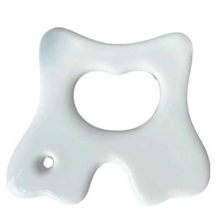 Herramienta de cuidado de la piel de belleza Cuadro facial Gua Sha para masaje cerámico y relajación muscular